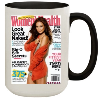 Olivia Wilde 15oz Colored Inner & Handle Mug