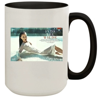 Olivia Wilde 15oz Colored Inner & Handle Mug