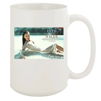 Olivia Wilde 15oz White Mug