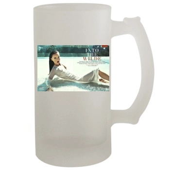 Olivia Wilde 16oz Frosted Beer Stein