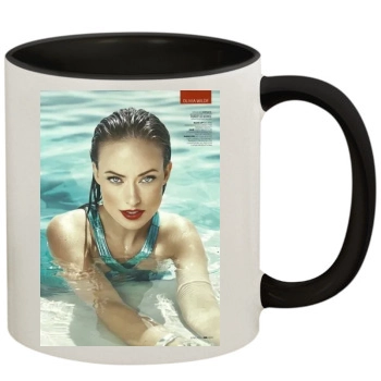 Olivia Wilde 11oz Colored Inner & Handle Mug