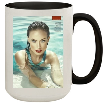 Olivia Wilde 15oz Colored Inner & Handle Mug