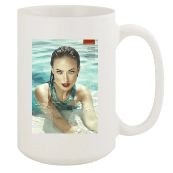 Olivia Wilde 15oz White Mug