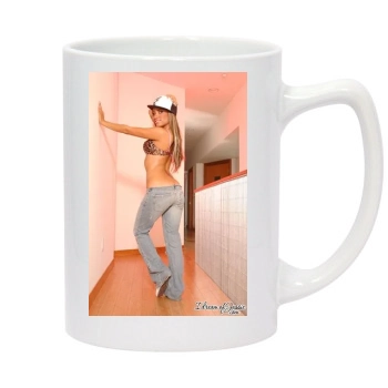 Hayden Panettiere 14oz White Statesman Mug