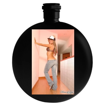 Hayden Panettiere Round Flask