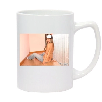 Hayden Panettiere 14oz White Statesman Mug