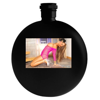 Hayden Panettiere Round Flask