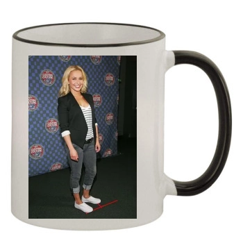 Hayden Panettiere 11oz Colored Rim & Handle Mug