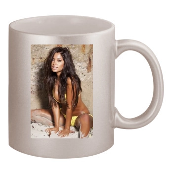 Hayden Panettiere 11oz Metallic Silver Mug