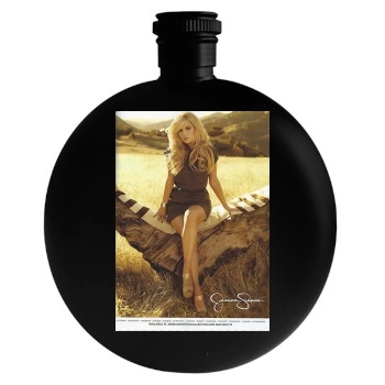 Hayden Panettiere Round Flask