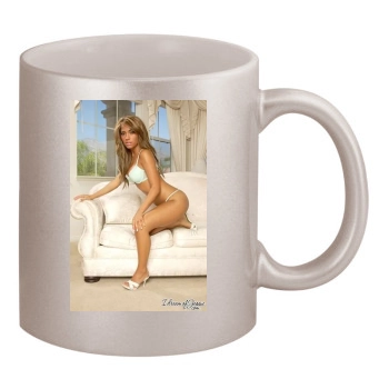 Hayden Panettiere 11oz Metallic Silver Mug