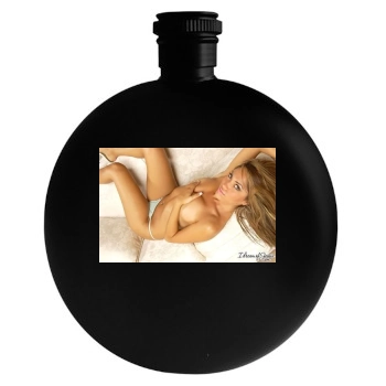 Hayden Panettiere Round Flask