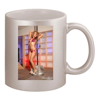 Hayden Panettiere 11oz Metallic Silver Mug