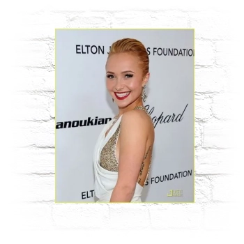 Hayden Panettiere Metal Wall Art