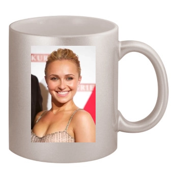 Hayden Panettiere 11oz Metallic Silver Mug