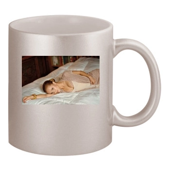 Hayden Panettiere 11oz Metallic Silver Mug