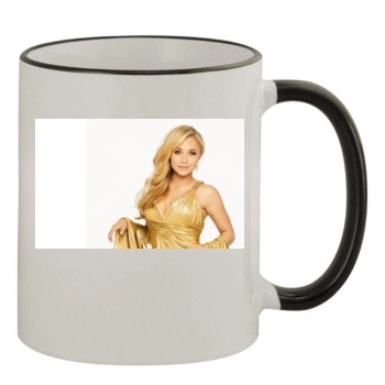 Hayden Panettiere 11oz Colored Rim & Handle Mug