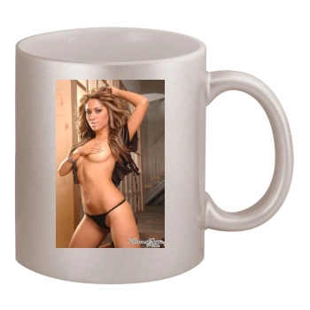 Hayden Panettiere 11oz Metallic Silver Mug