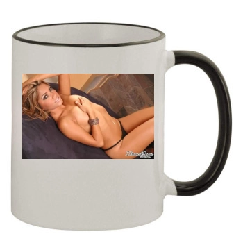 Hayden Panettiere 11oz Colored Rim & Handle Mug