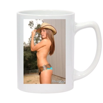 Hayden Panettiere 14oz White Statesman Mug