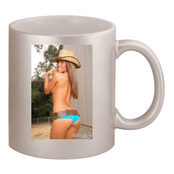 Hayden Panettiere 11oz Metallic Silver Mug