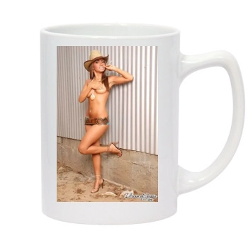 Hayden Panettiere 14oz White Statesman Mug