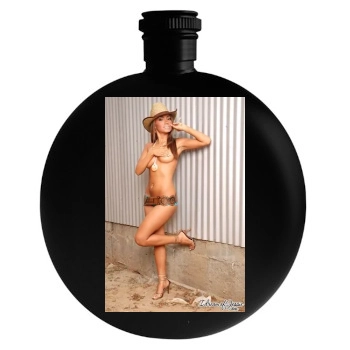 Hayden Panettiere Round Flask