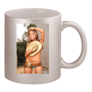 Hayden Panettiere 11oz Metallic Silver Mug