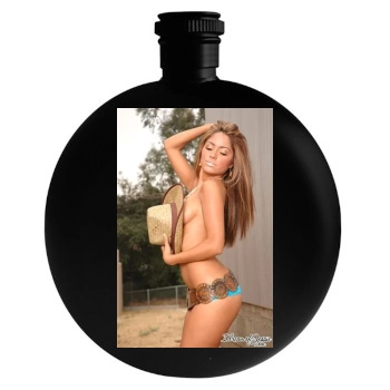 Hayden Panettiere Round Flask