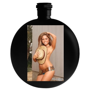 Hayden Panettiere Round Flask