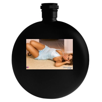 Hayden Panettiere Round Flask