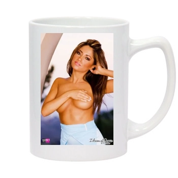 Hayden Panettiere 14oz White Statesman Mug