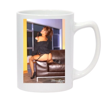 Hayden Panettiere 14oz White Statesman Mug