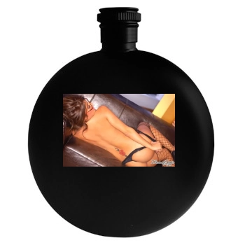 Hayden Panettiere Round Flask