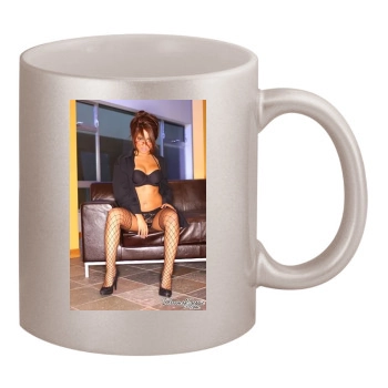 Hayden Panettiere 11oz Metallic Silver Mug