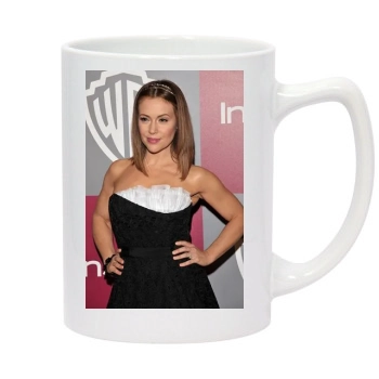 Alyssa Milano 14oz White Statesman Mug