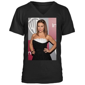 Alyssa Milano Men's V-Neck T-Shirt