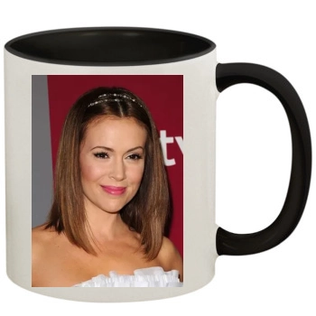 Alyssa Milano 11oz Colored Inner & Handle Mug