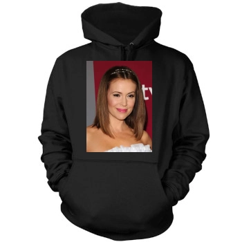 Alyssa Milano Mens Pullover Hoodie Sweatshirt