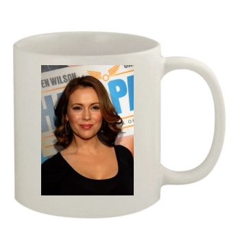 Alyssa Milano 11oz White Mug