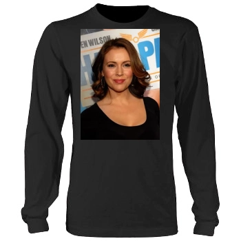 Alyssa Milano Men's Heavy Long Sleeve TShirt