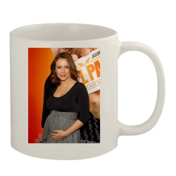 Alyssa Milano 11oz White Mug