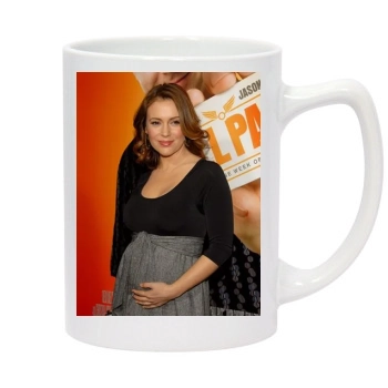 Alyssa Milano 14oz White Statesman Mug