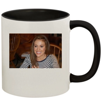 Alyssa Milano 11oz Colored Inner & Handle Mug