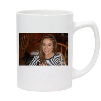 Alyssa Milano 14oz White Statesman Mug