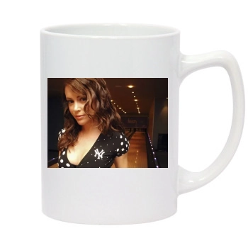 Alyssa Milano 14oz White Statesman Mug