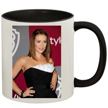 Alyssa Milano 11oz Colored Inner & Handle Mug