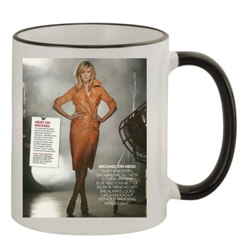 Heidi Klum 11oz Colored Rim & Handle Mug