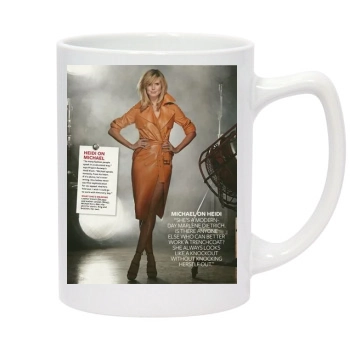 Heidi Klum 14oz White Statesman Mug