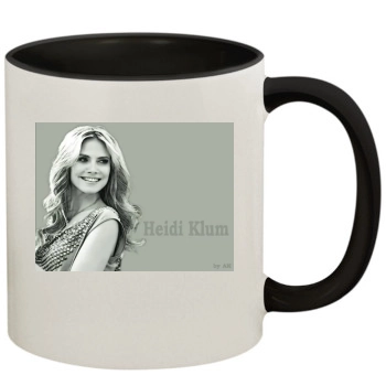 Heidi Klum 11oz Colored Inner & Handle Mug